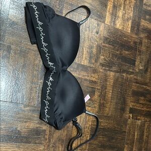 Victoria's Secret Black Bra with Silver Accents